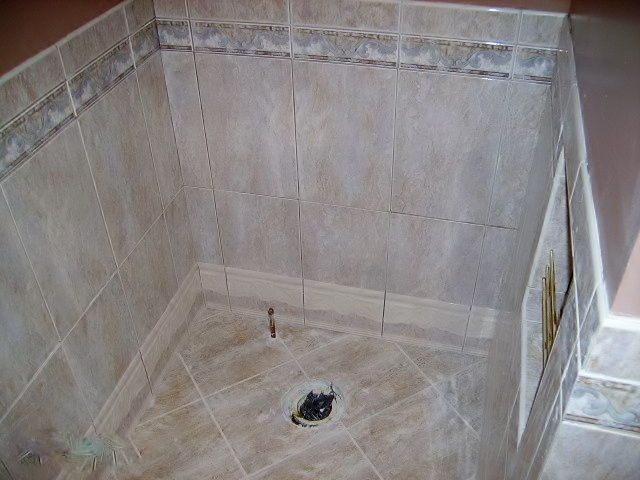 Professional tile installation